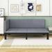 Latitude Run® Makynzi Daybed Metal in Gray | 30 H x 40 W x 75 D in | Wayfair 6D81E5967BE54427AC6FCCE27C9B2555