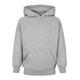 Hoodie URBAN CLASSICS "Herren Boys Blank Hoody" Gr. 134/140, grau (grey) Jungen Sweatshirts