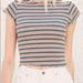 Brandy Melville Tops | Brandy Melville Rainbow Wynn Top | Color: Blue/Red | Size: One Size