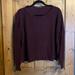 Brandy Melville Sweaters | Brandy Melville Gwen Knit Sweater In Burgundy - One Size | Color: Purple/Red | Size: One Size