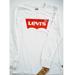 Levi's Shirts & Tops | Levi's Long Sleeve Crew Neck T-Shirt Boys Size Medium (White And Red) | Color: Red/White | Size: Mb