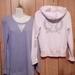 Pink Victoria's Secret Jackets & Coats | 2#Bundle Victoria Secret Jacket And Long Sleeve Top | Color: Purple/White | Size: S