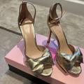 Kate Spade Shoes | Kate Spade Gold Wedding Shoes | Color: Gold | Size: 7