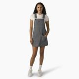 Dickies Women's Regular Fit Hickory Stripe Bib Overall Dress - Size XS (FVR53)