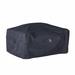 Summer Classics Extra Large Water Resistant Patio Sofa Cover w/ 4 Years in Black | 25 H x 56 W x 44 D in | Wayfair 134305