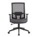 Inbox Zero Boss Mesh Back Upholstered/Mesh, Nylon in Brown | 43.5 H x 19.5 W x 27 D in | Wayfair 210CE85645704482A305C6E4E2D9E0C4