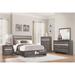 Latitude Run® Queen Platform 3 Piece Bedroom Set Wood in Gray | 60 H x 68 W x 88.5 D in | Wayfair 3D89DE9507FD4C63BCCD5ED14D892DB2