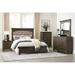 Darby Home Co Dows King Upholstered Platform 3 Piece Bedroom Set Upholstered in Brown | 60 H x 84 W x 88.5 D in | Wayfair