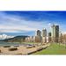 Ebern Designs English Bay Beach by Powershifter - Wrapped Canvas Photograph Canvas | 8 H x 12 W x 1.25 D in | Wayfair