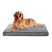 Archie & Oscar™ Bohrer Shredded Memory Foam Dog Bed Pillow Polyester in White | 4 H x 36 W x 27 D in | Wayfair DD65838EA83F449BA3C4B7E3FE2F1E85