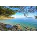 Highland Dunes Cres Island, Croatia by Ah_Fotobox - Wrapped Canvas Photograph Metal | 32 H x 48 W x 1.25 D in | Wayfair