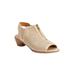 Extra Wide Width Women's The Aurora Shootie by Comfortview in Champagne (Size 11 WW)