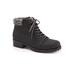 Women's Becky 2.0 Boot by Trotters in Black Smooth (Size 10 1/2 M)