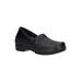 Women's Laurie Slip On by Easy Street in Black (Size 7 1/2 M)