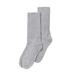 Plus Size Women's 2-Pack Open Weave Extra Wide Socks by Comfort Choice in Heather Grey (Size 2X) Tights