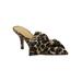 Women's Elonna Mule by J. Renee in Brown Black Animal (Size 7 M)