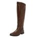 Women's The Malina Wide Calf Boot by Comfortview in Brown (Size 8 M)