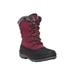 Women's Lumi Tall Lace Waterproof Boot by Propet in Berry (Size 11 X(2E))