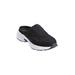 Extra Wide Width Women's CV Sport Claude Slip On Sneaker by Comfortview in Black (Size 8 WW)