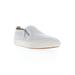 Wide Width Women's Kate Leather Slip On Sneaker by Propet in White (Size 7 1/2 W)