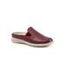 Wide Width Women's Uma Sneaker by Trotters in Dark Cherry (Size 12 W)