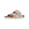Sandale CRUZ "Bundao", Damen, Gr. 38, beige (nude), Polyurethane, casual, Schuhe Pantolette Schlappen, mit bequemer Korksohle
