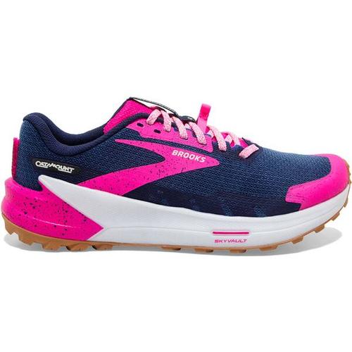 BROOKS Damen Trailrunningschuhe Catamount 2, Größe 38 in Peacoat/Pink/Biscuit