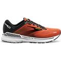 BROOKS Herren Laufschuhe Adrenaline GTS 22, Größe 45 in Orange/Black/White