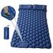 Anself 2 Person Camping Mat with Air Pillow Portable Air Mattress Waterproof Backpacking Sleeping Pad