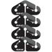 Gear Aid Outdoor Camping Line Tensioner 4-Pack - Black