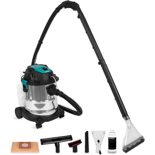 VONROC Teppichreiniger 1400W – Staubsauger – Zum Nass- und Trockensaugen – Inkl. Reinigungsmittel,
