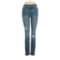 RSQ JEANS Jeans - Mid/Reg Rise: Blue Bottoms - Women's Size 25