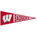 WinCraft Wisconsin Badgers 13" x 32" Wool Primary Logo Pennant