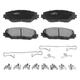 Oyang Premium Disc Brake Pads 4 Pcs Rear Disc Brake Pads Compatible for 2009-2010 Dodge Ram 2500 2009-2010 Dodge Ram 3500 etc