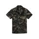 Langarmhemd BRANDIT "Herren Roadstar Shirt" Gr. S, US-Größen, grün (darkcamo) Herren Hemden Oberhemden