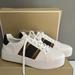 Michael Kors Shoes | Brand New Michael Kors Poppy Stripe Sneakers Shoes Size 9.5 | Color: Brown/White | Size: 9.5