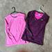 Under Armour Tops | Lot Of 2 Used Under Armor Xs Long Sleeved Shirts. | Color: Black/Pink | Size: Xs