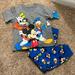 Disney Matching Sets | Disney Mickey And Friends 2 Piece Pant Set | Color: Blue/Gray | Size: 3tb