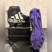 Adidas Shoes | Adidas Freak Carbon High Football Cleats Black White Men's 15 Black And Purple | Color: Black/Purple | Size: 15