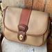 Coach Bags | Coach Vintage Usa 90s Sheridan Mayfield Handmade Taupe Pebbled Crossbody Bag | Color: Brown/Tan | Size: W 9" X H 7" X D 3"