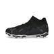 PUMA Unisex Kids' Sport Shoes FUTURE PRO FG/AG JR Soccer Shoes, PUMA BLACK-PUMA WHITE, 32