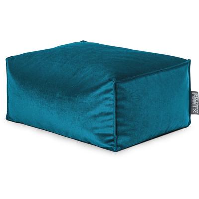 Sitzsack MAGMA HEIMTEX "Roll MARLA", blau (petrol), B:55cm H:35cm, Bezug: 100% Polyester, Sitzsäcke Image