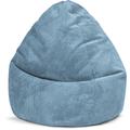 Sitzsack MAGMA HEIMTEX "BeanBag SHARA XXL" Sitzsäcke Gr. B: 130 cm, blau (petrol) Baby Sitzsäcke