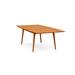 Copeland Furniture Catalina Four Leg Extension Table Wood in Red | 30 H in | Wayfair 6-CAL-21-03