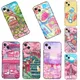 Coque de protection complète avec motif de cerisier Sakura pour iPhone 14 12 13 Pro X XS XR