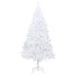 The Holiday Aisle® Christmas Tree Artificial Xmas Tree w/ Steel Stand Holiday Decoration & Thick Branches PVC in White | 4' H | Wayfair