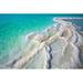 Highland Dunes Texture of Dead Sea. Salt Sea Shore - Wrapped Canvas Photograph Canvas | 8 H x 12 W x 1.25 D in | Wayfair