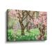 Winston Porter Springtime Fairytale Cherry Tree - Photograph on Canvas in Brown/Green/Pink | 8 H x 12 W x 2 D in | Wayfair