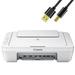 PIXMA MG Series All-in-One Color Inkjet Printer 3-in-1 Print Scan and Copy or Home Business Office Up to 4800 x 600 Resolution Auto Scan Mode with 6 ft NeeGo Cable