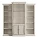 Tuscan 3-Piece Bookcase with Cabinet - Taupe - Ballard Designs - Ballard Designs